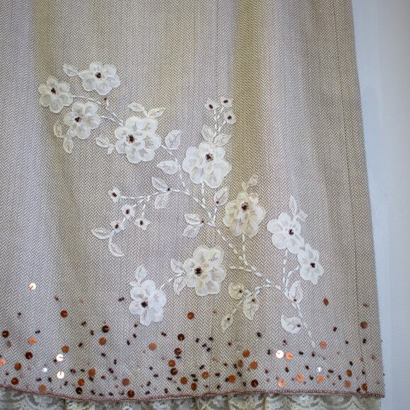 Skirt with Lace Trim Size 12 - Picture 6 of 7